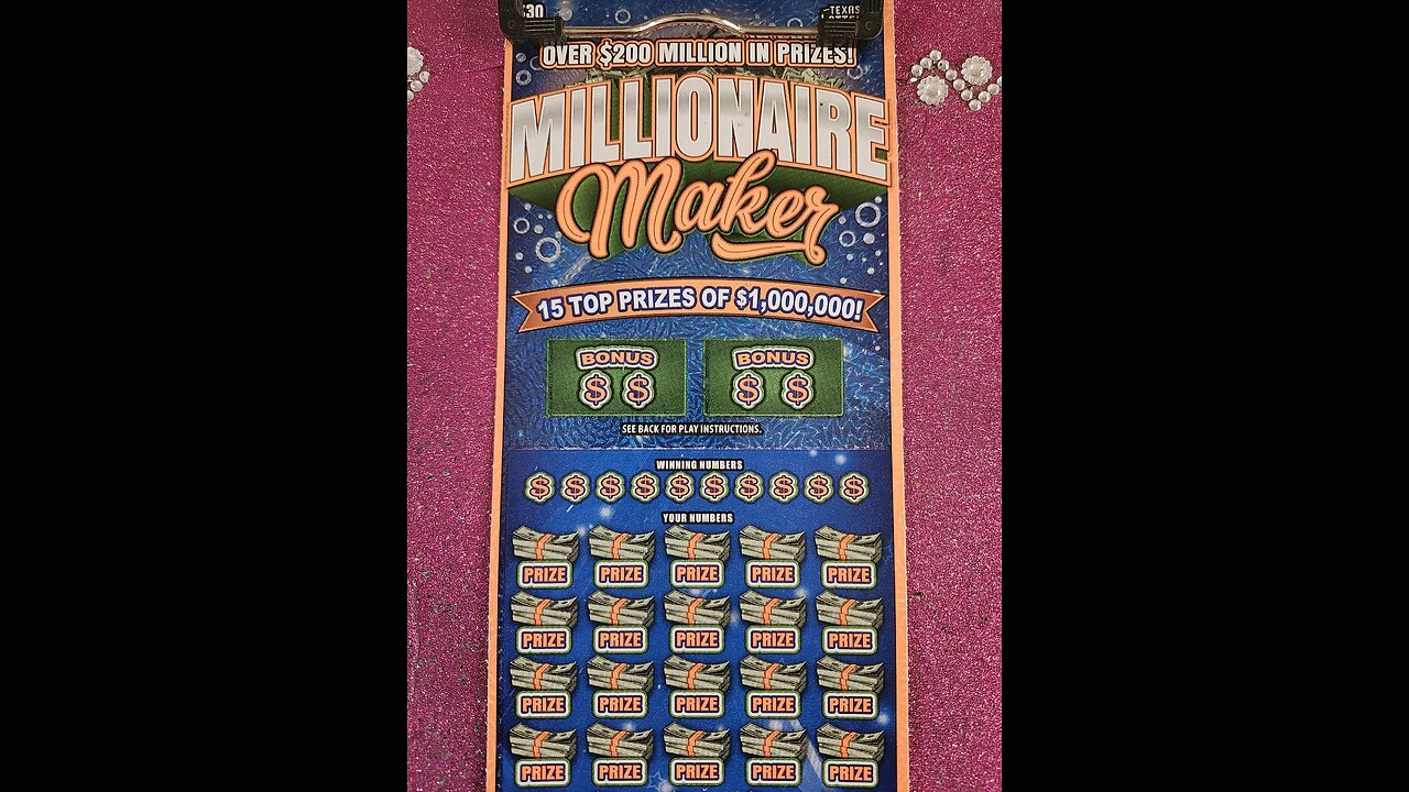 Playing Texas lottery, again...