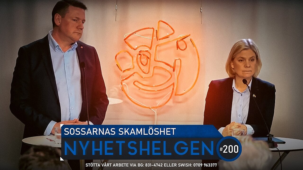 Nyhetshelgen 200 - Sossarnas skamlöshet, Reinfeldt vald, enfaldig mångfald