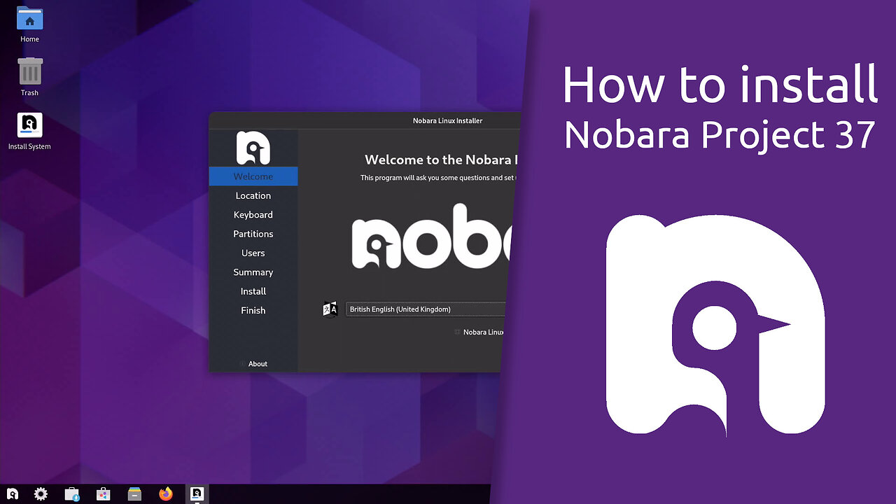 How to install Nobara Project 37