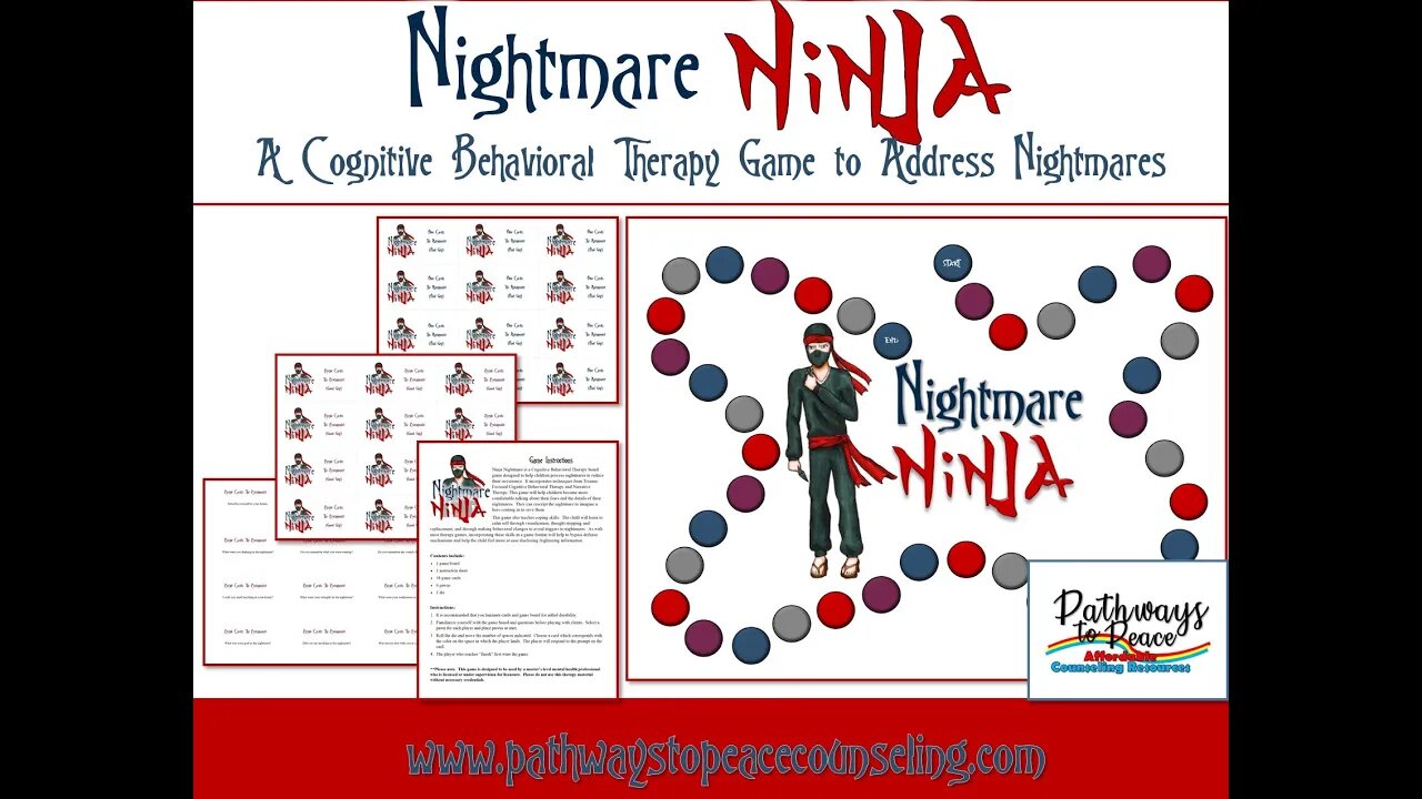 Nightmare Ninja: A CBT Game for Nightmares