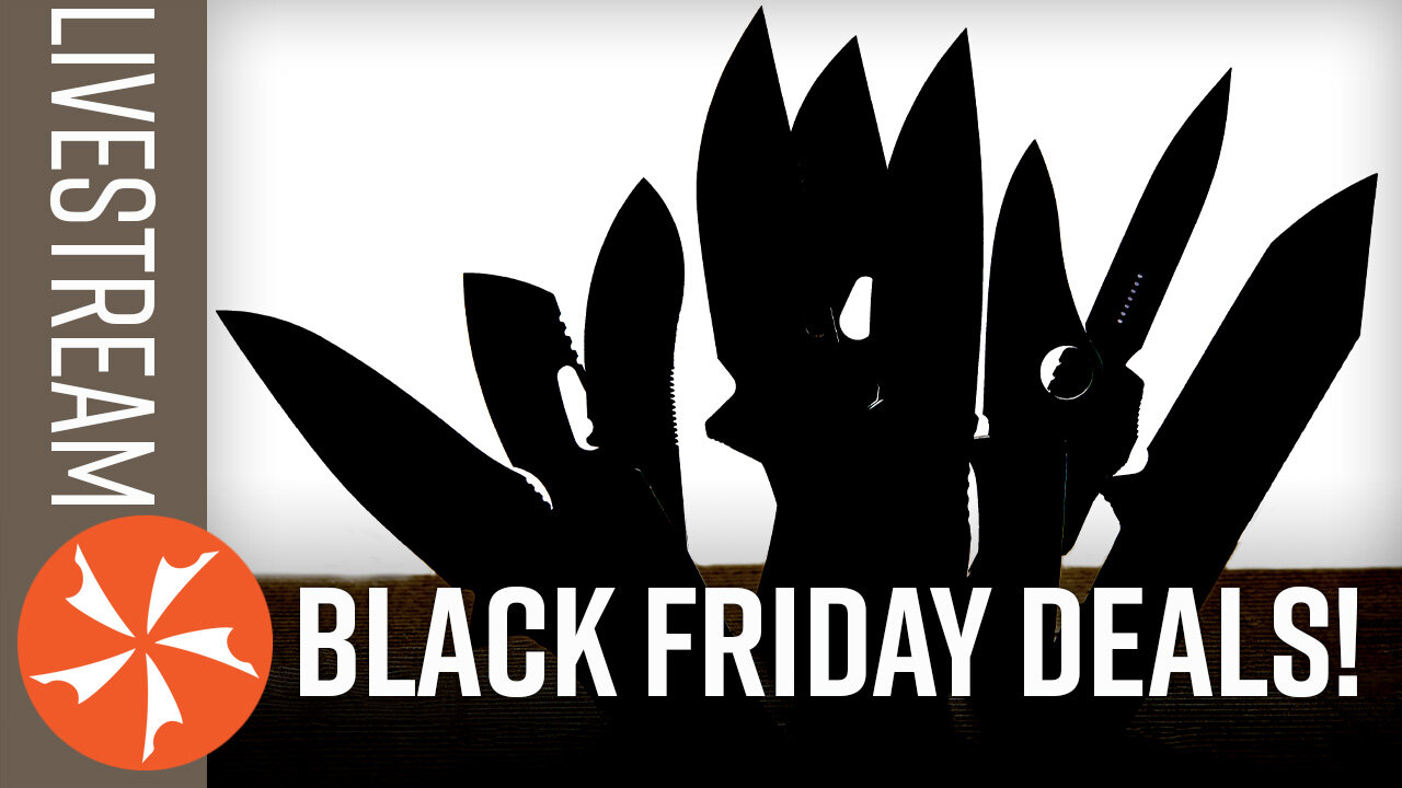 Black Friday Deals - Live at KnifeCenter! (Re-Upload)