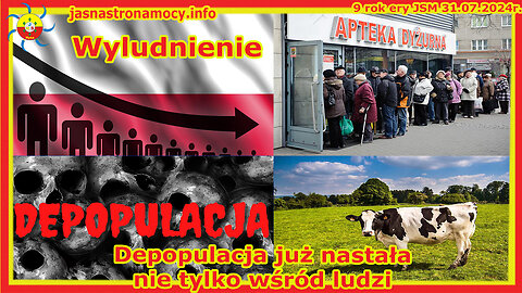 Wyludnienie Depopulacja już nastała nie tylko wśród ludzi
