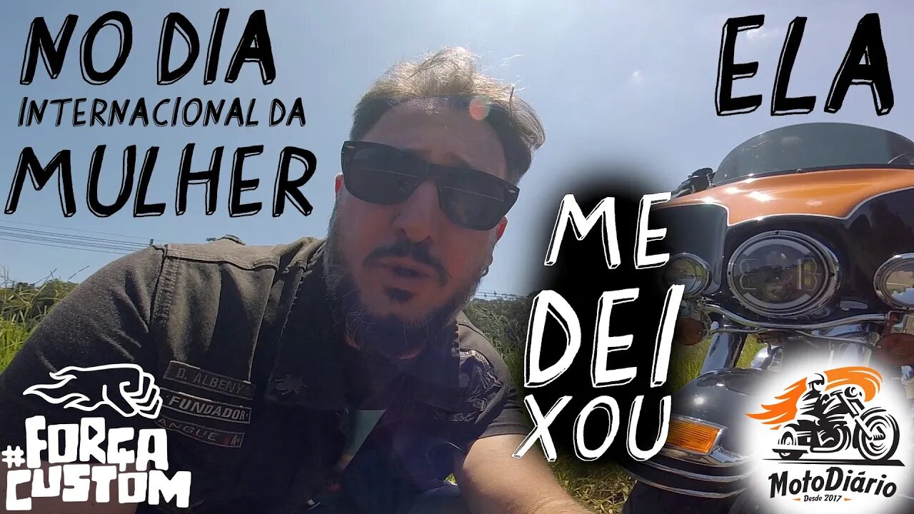 No dia Internacional de Mulher "Viuva negra me deixou". Parabéns Mulheres.