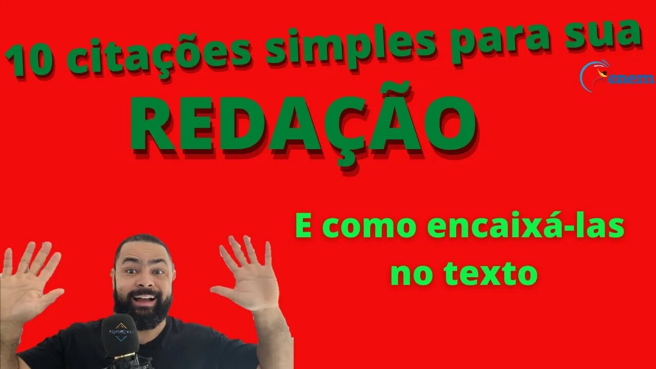 10 citações para sua redação e como conectá-las no texto