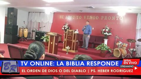 EL ORDEN DE DIOS O DEL DIABLO - PS. HEBER RODRIGUEZ