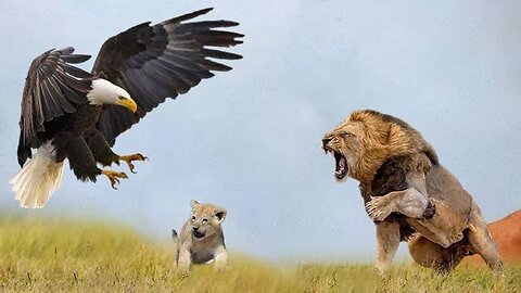 Can Eagle Attack King Lion ?