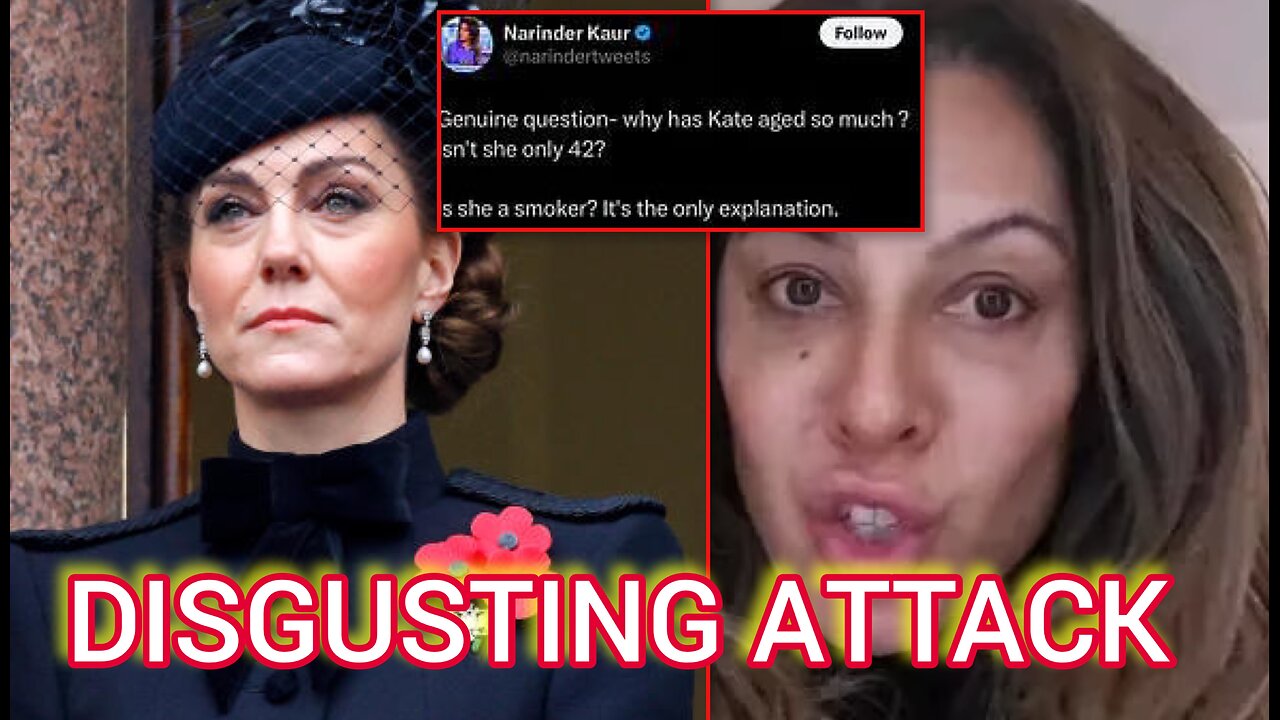 BULLY TV Presenter Narinder Kaur INSULTS Catherine The Princess of Wales