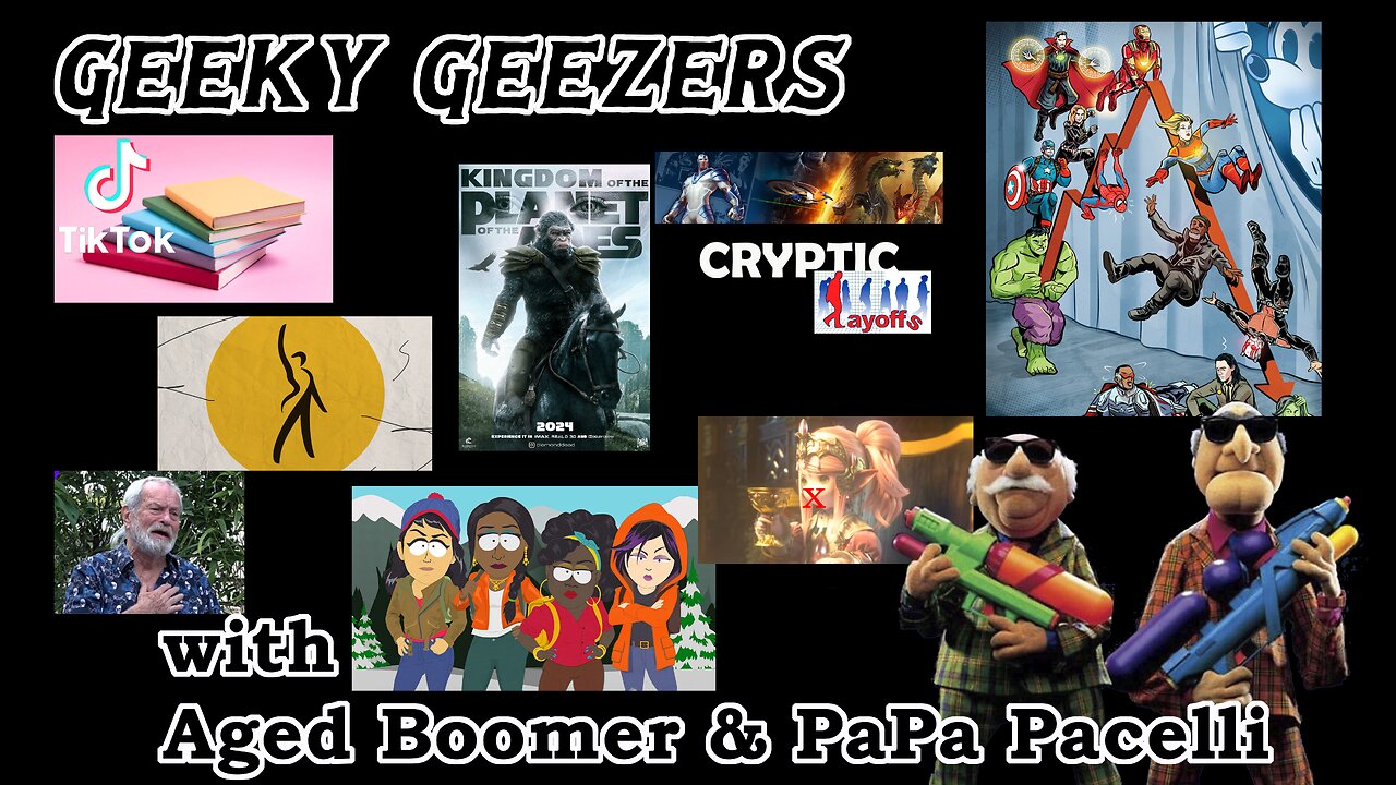 Geeky Geezers - Kathleen Kennedy humiliated, new Planet of the Apes, Final Fantasy singer cancelled