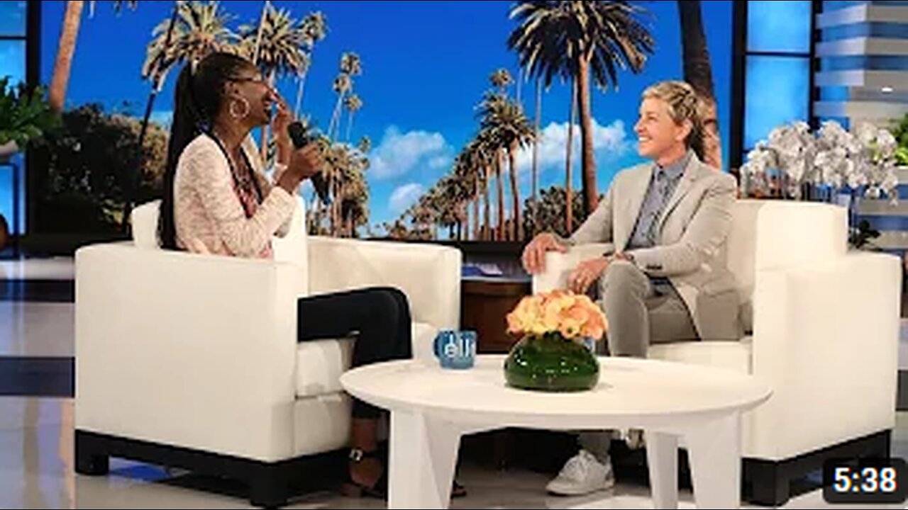 Ellen Taught This Fan How to Speak English