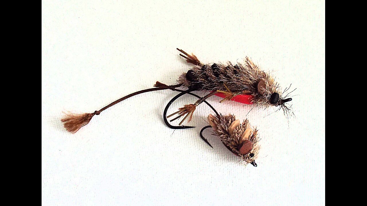 Large mouse Antron and foam pattern for big fish