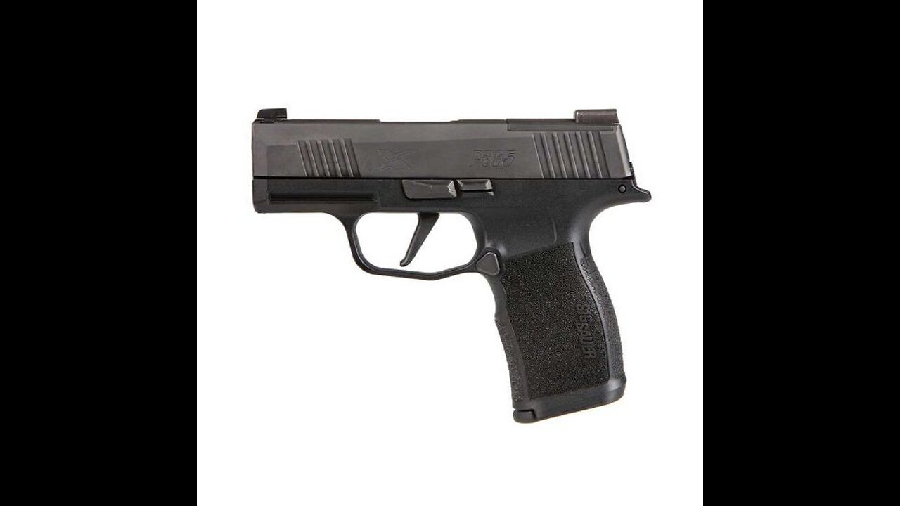 SIG SAUER P365 X-SERIES 9MM PISTOL OR 3.1" 12RD - 365X-9-BXR3