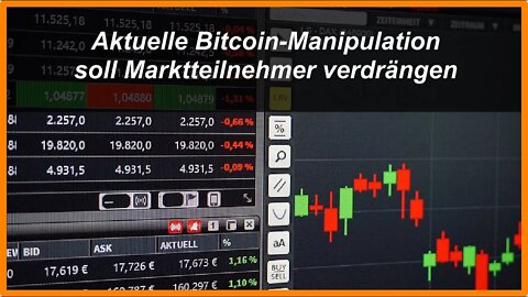 Manipulation bei Bitcoin soll Marktteilnehmer verdrängen