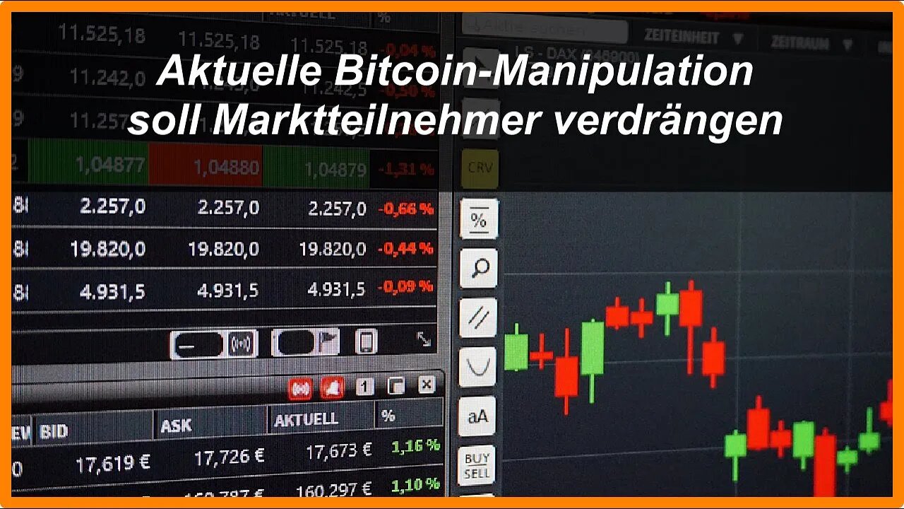 Manipulation bei Bitcoin soll Marktteilnehmer verdrängen