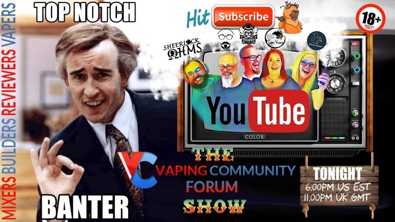 Vaping Community Episode 8: Just a notch above with banter or is it a leap?