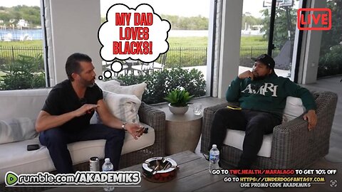 AKADEMIKS INTERVIEWS TRUMP JR! #politics #music 