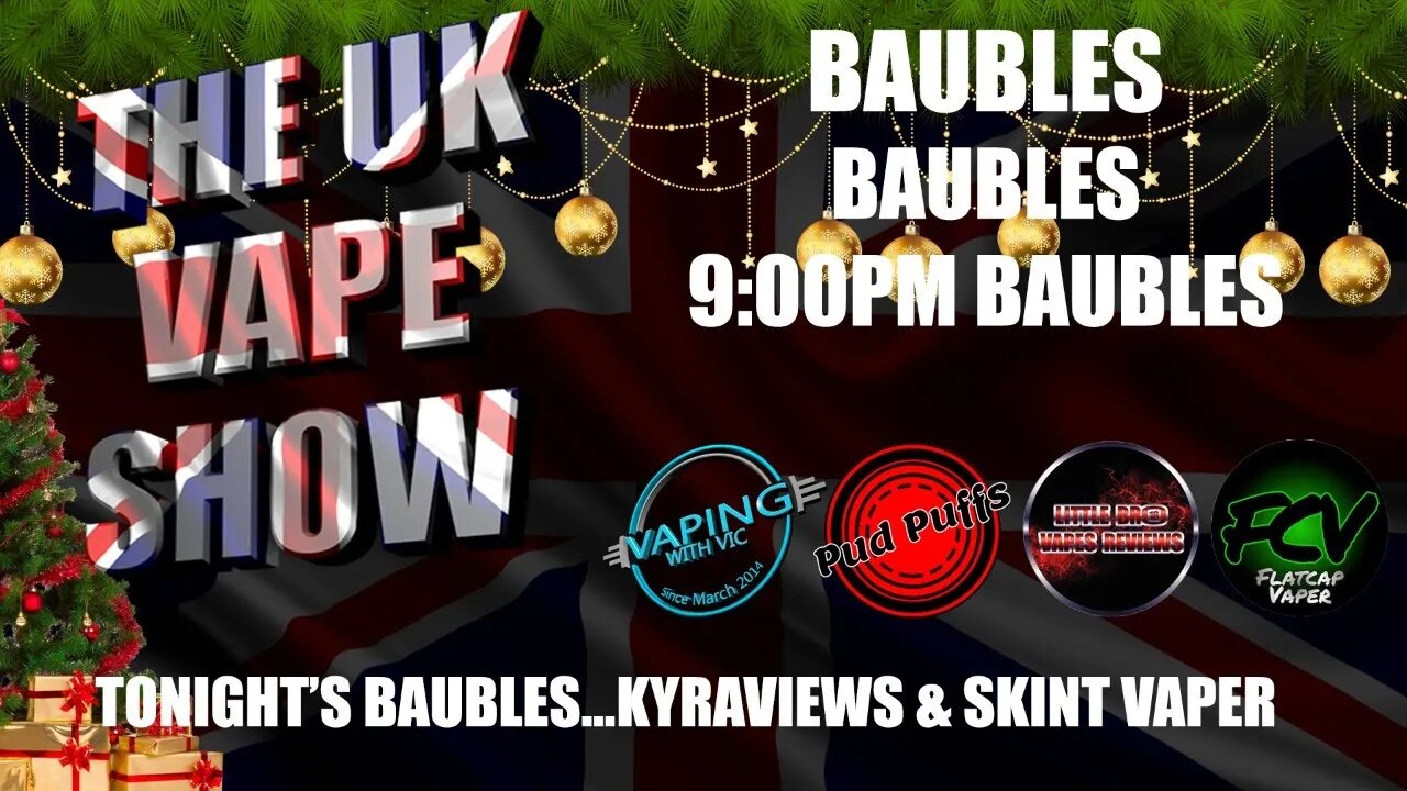 The UK Vape Show - Episode 278 - With KyraViews & Skint Vaper