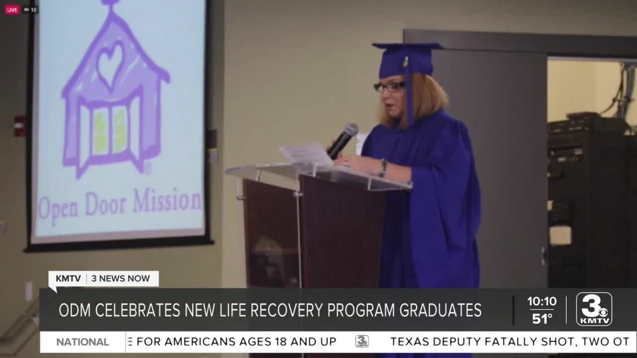 Open Door Mission celebrates new life recovery program graduates