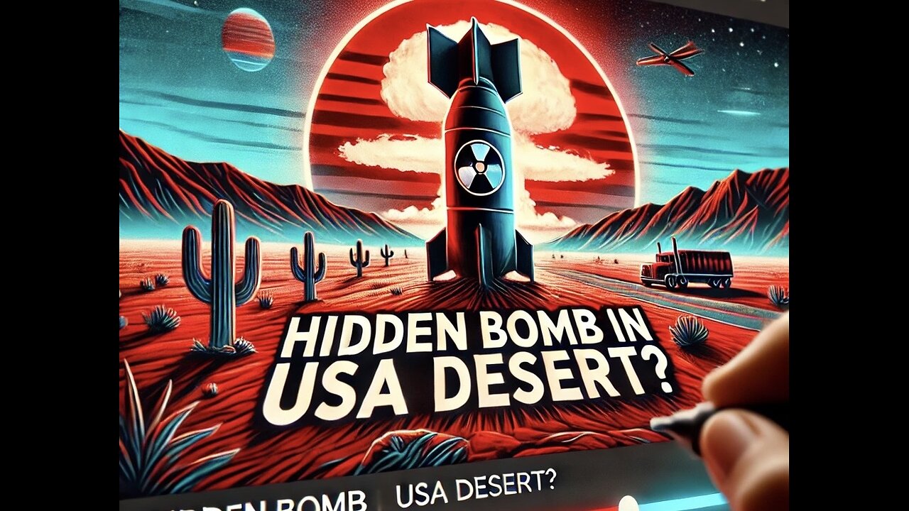 Hidden bomb in USA desert ?!