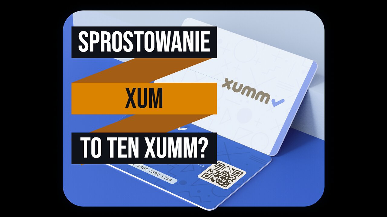 XUM to nie XUMM? Sprostowanie.