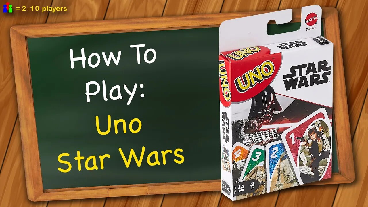 How to play Uno Star Wars