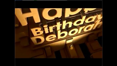Happy Birthday, Deborah!