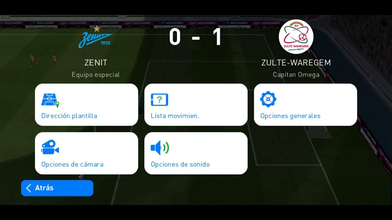 PES 2021: ZENIT vs ZULTE-WAREGEM | Entretenimiento Digital 3.0