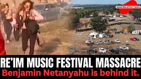 The Re’im music festival massacre is clearly the work of Benjamin Netanyahu, as much as Hamas