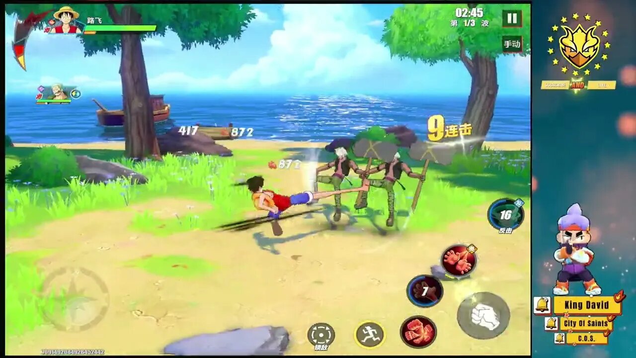 ARC 4 USOPP ONE PIECE FIGHTING PATH Gameplay