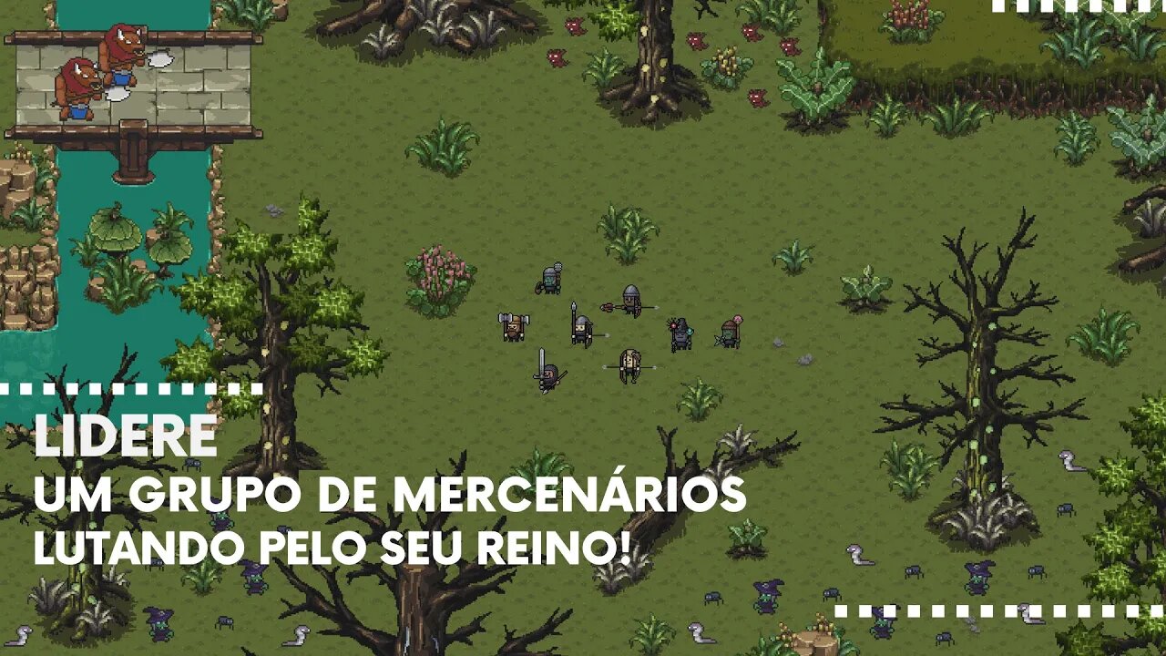 Mercenaries of the Kingdom: First Blood - Lidere um Grupo de Mercenários Lutando pelo seu Reino