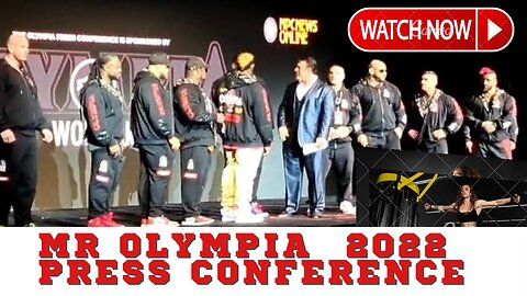 🔴 Live Mr Olympia 2022 Press Conference Part 5