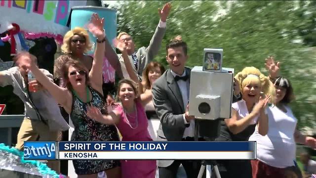 Kenosha parade attracts families celebrating before the Fourth