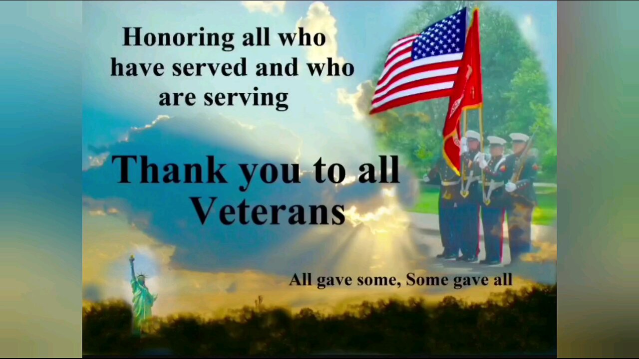 Thank you to all Veterans