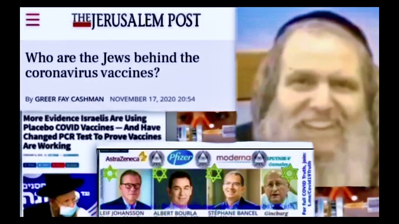 SGT Report Kanye West Tim Pool Victor Hugo Jerusalem Post Expose Jews Behind Coronavirus Vaccines