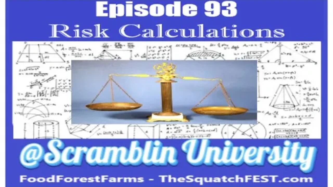 @Scramblin University - Episode 93 - Risk Calculations