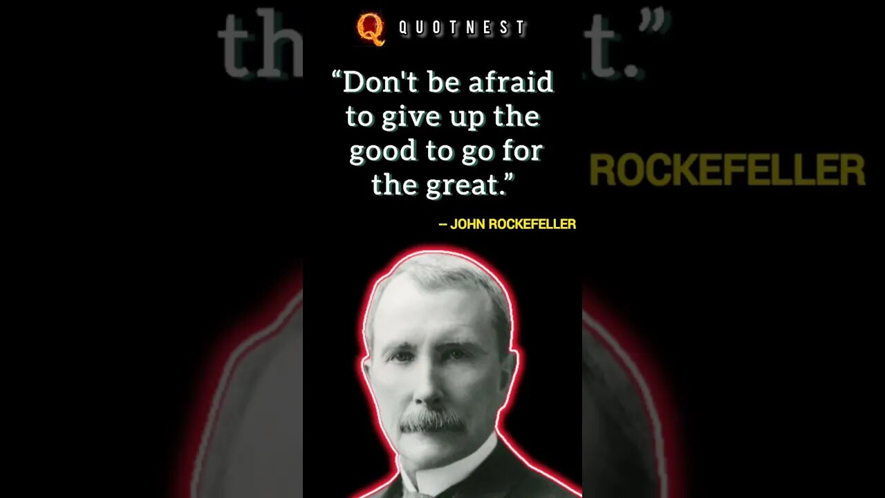 John Rockefeller Quotes | Life-changing Quotes | #quotes #kuotes #short #drivingfails #john #quote