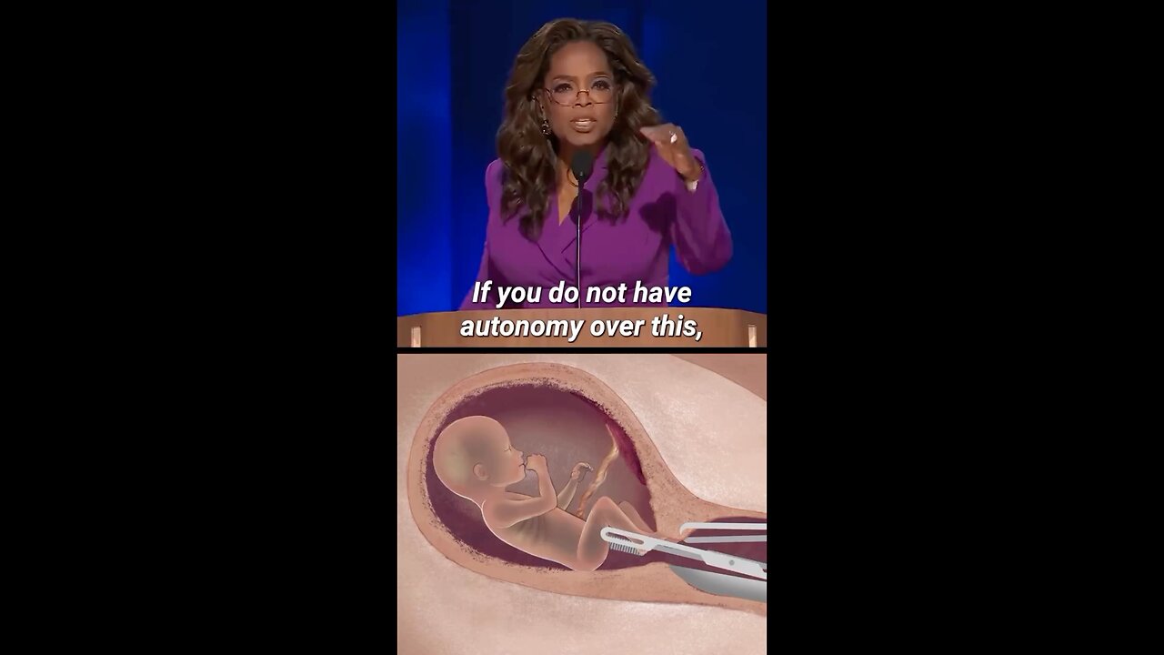 Oprah is WRONG about abortion