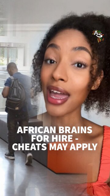 AFRICAN BRAINS FOR HIRE-CHEATS MAY APPLY