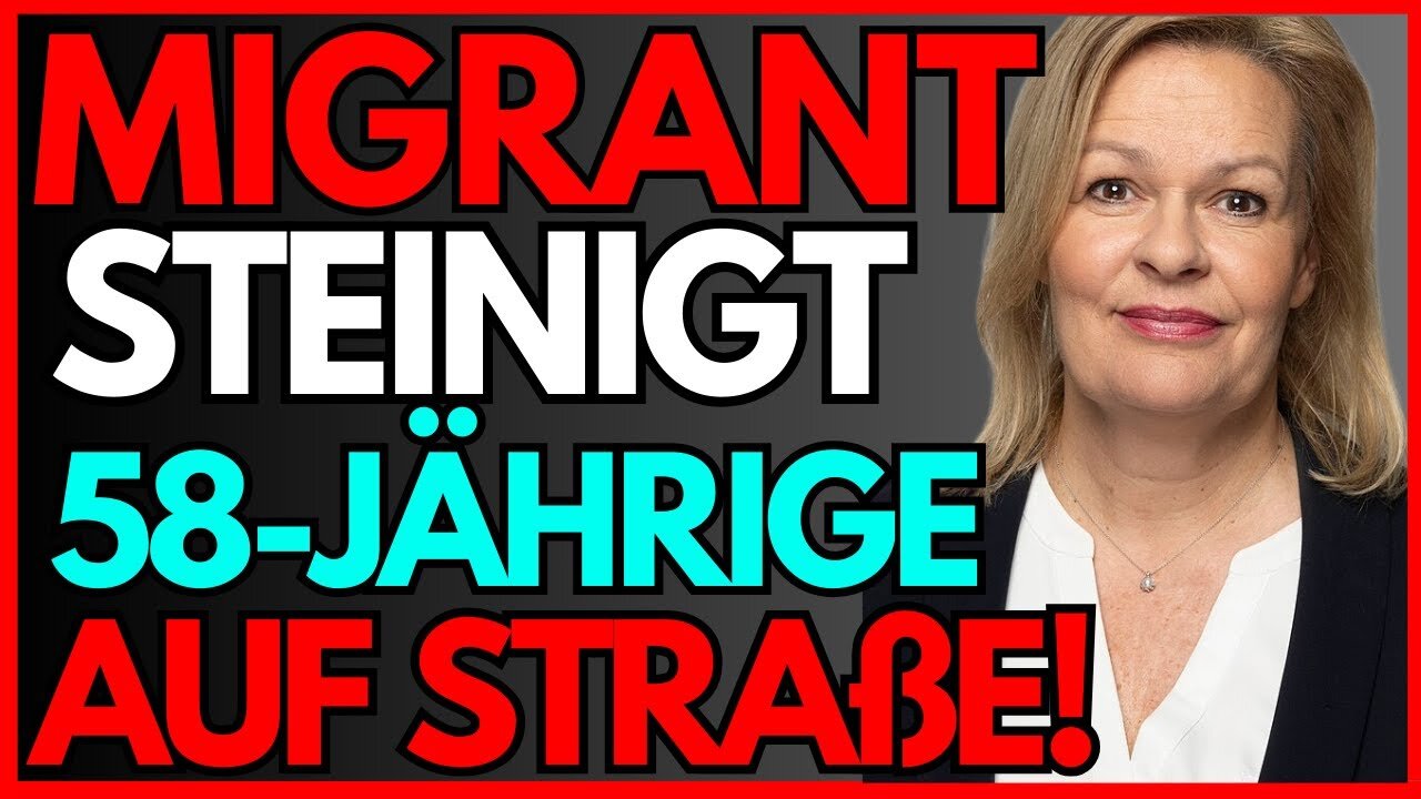 ⚡MIGRANT STEINIGT 58-JÄHRIGE AUF STRAßE!!!⚡@Politik Puls🙈