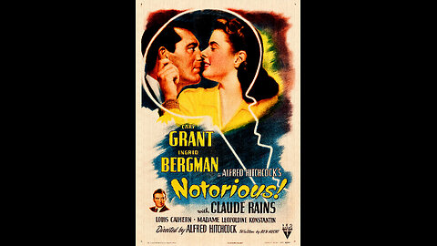 #1946 “NOTORIOUS” con Cary GRANT e Ingrid BERGMAN = Regia di Alfred HITCHCOCK = L'AMORE VERO È “RESPONSABILE” E, INEVITABILMENTE, VINCE SEMPRE E... NON RUBA!!😇💖🙏 #NON DATE LE PERLE 🛑AI PORCI E 🛑ALLE MIGNOTTE...👿👿👿