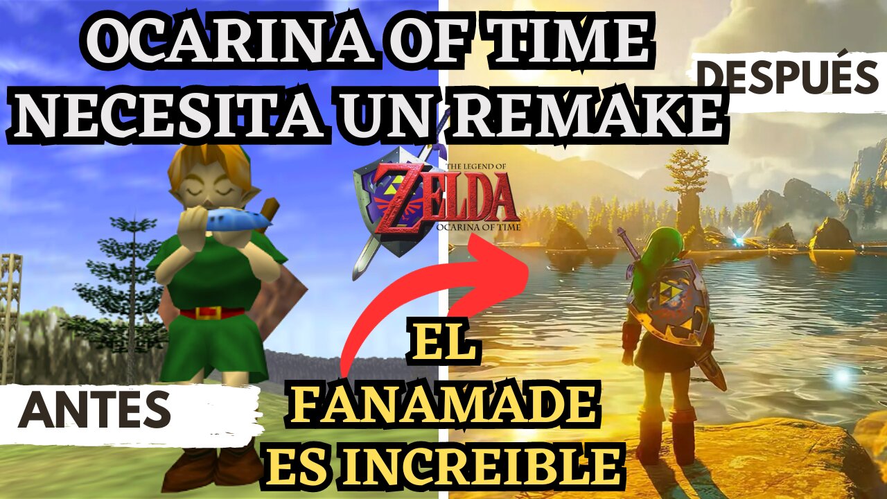 OCARINA OF TIME DEBERÍA TENER UN REMAKE PRONTO - ReviCritics #zelda