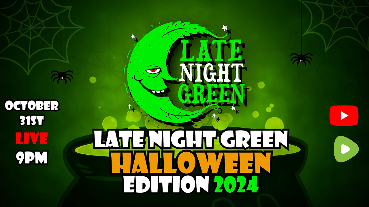 Live Halloween Special! 🎃 Late Night Edition of Late Night Green