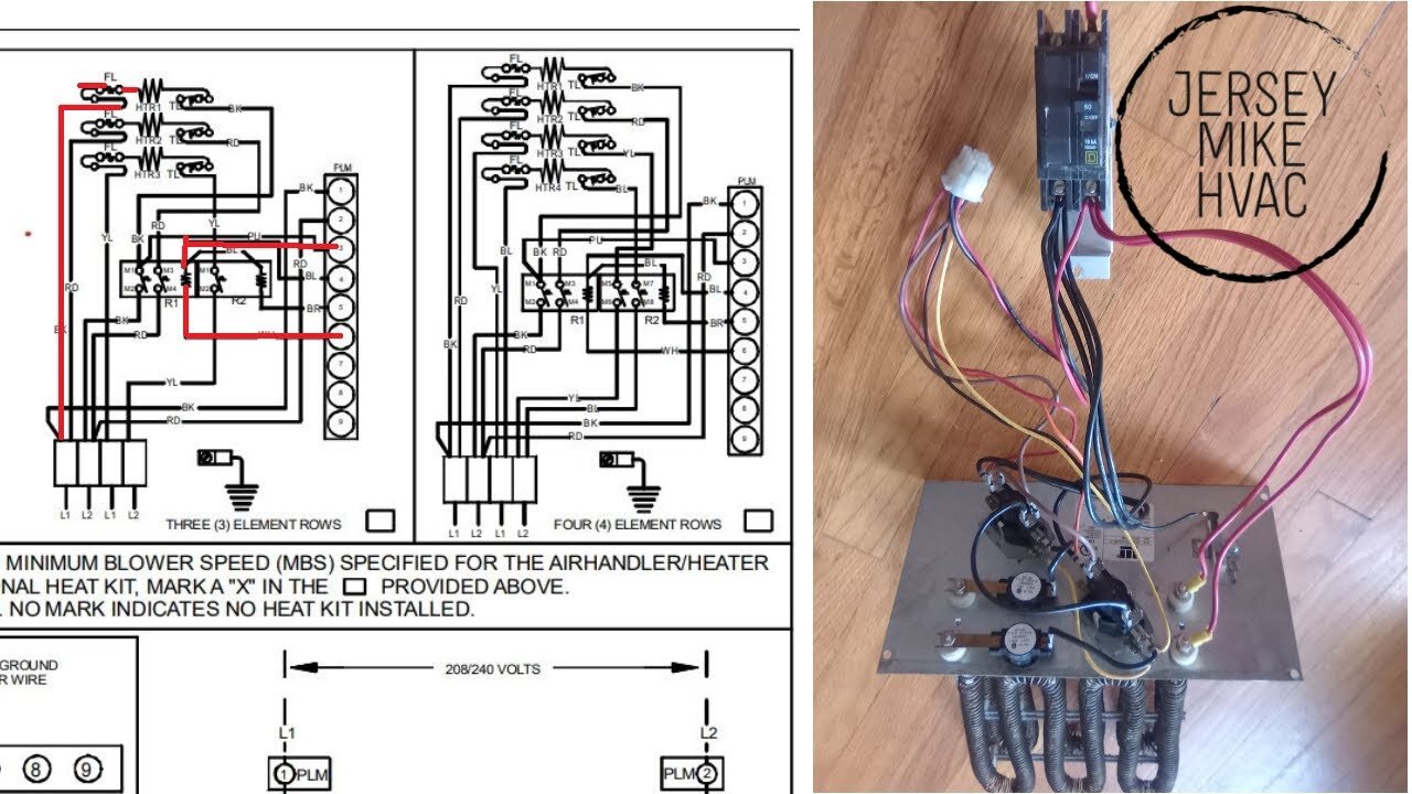 HVAC: Heat Strip Wiring & Schematics For Beginners