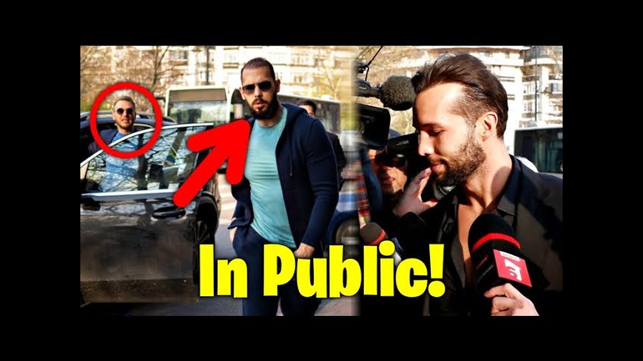 Andrew Tate Confronted In Public After Release (FOOTAGE)