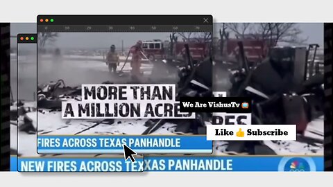 Update: The Texas🔥Fires Are Extreme Like Hawaii... 😨 #VishusTv 📺