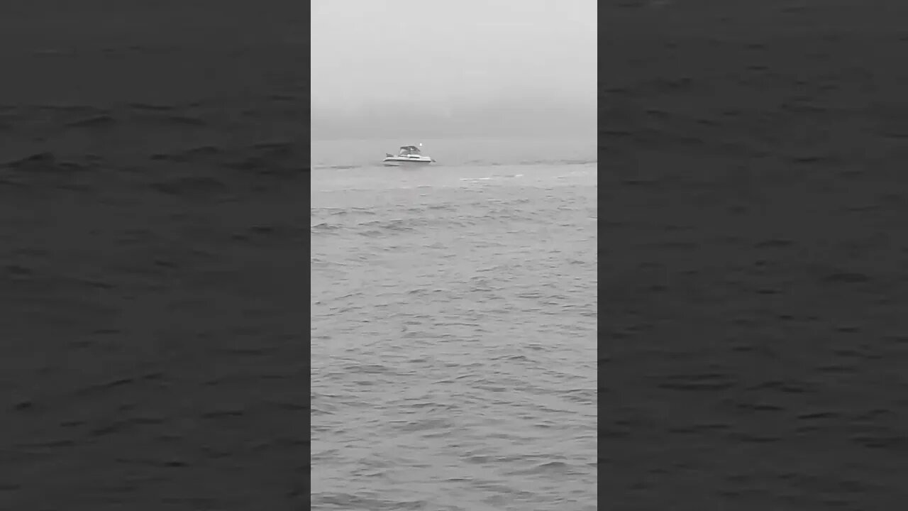Boats in the fog