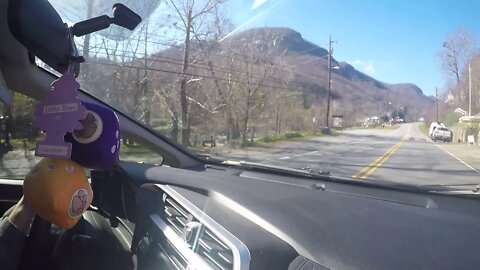 Rolling back in to Lake Lure...