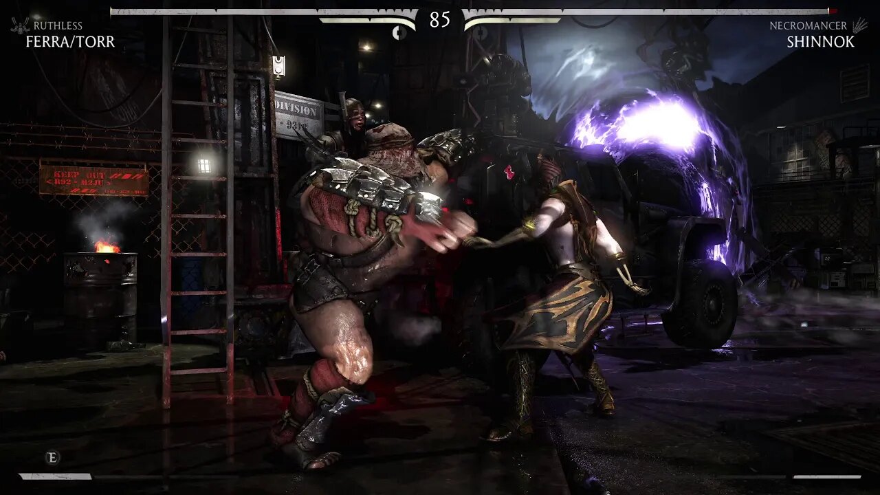 Mortal Kombat X: Ferra Torr (Ruthless) vs Shinnok (Necromancer) - 1440p No Commentary