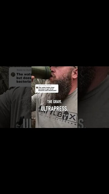 Bacteria and Chemicals | Ultrapress | Grayl #shorts