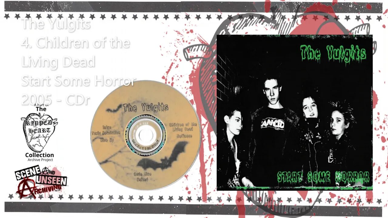 The Yulgits 💿 Start Some Horror 💿 2005 CD. Full-EP. Punk from Oscoda, Michigan.