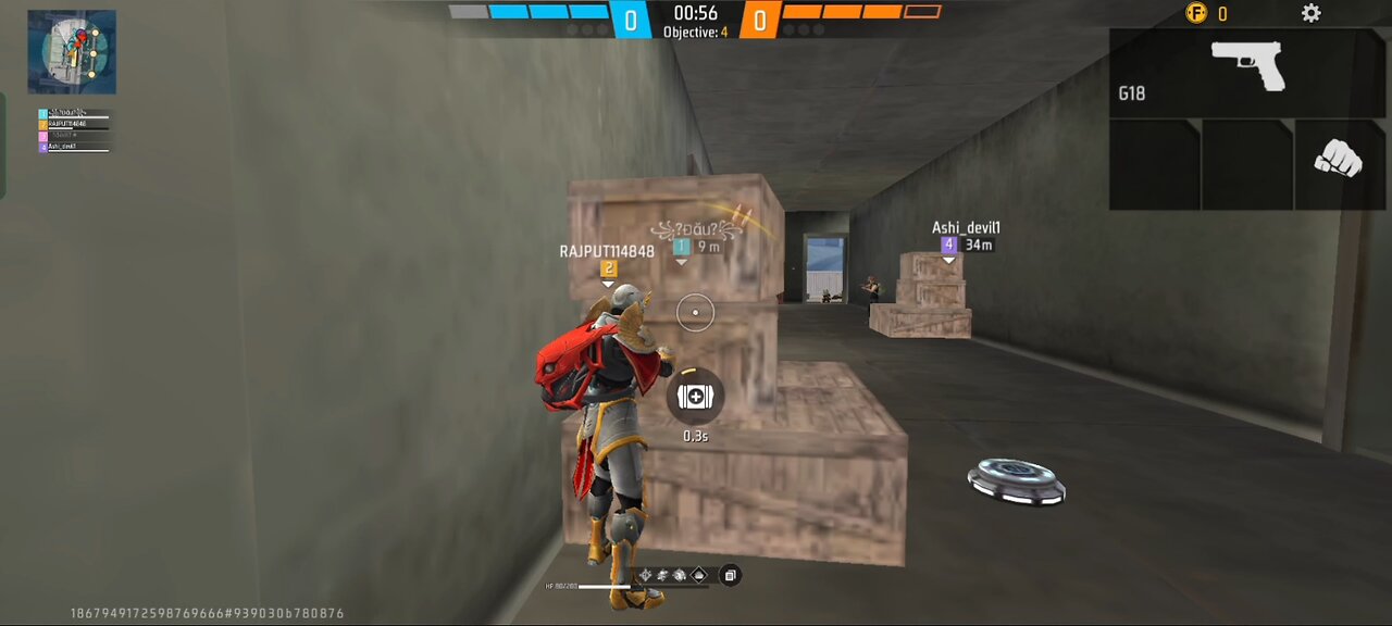 one vs 8 #viralvideo #games #gaming #freefire #tobot #csrank